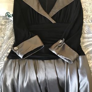 Jessica Howard Black/Grey evening dress